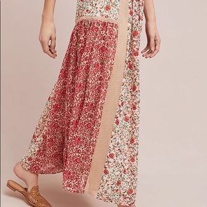 Ranna Gill Sun-Kissed  Floral Maxi Skirt BNWT
